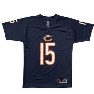 NFL Youth Chicago Bears Brandon Marshall Jersey T-Shirt Navy Blue Size Large